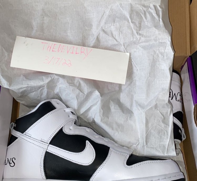 Supreme By Any Means Necessary Nike Sb Dunk High