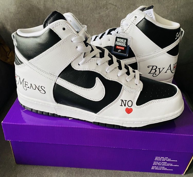 Supreme By Any Means Necessary Nike Sb Dunk High