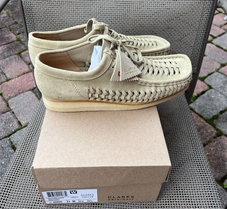 Supreme Clarks Wallabee Weave Fall 2021