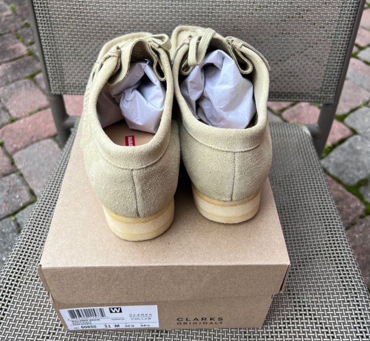 Supreme Clarks Wallabee Weave Fall 2021