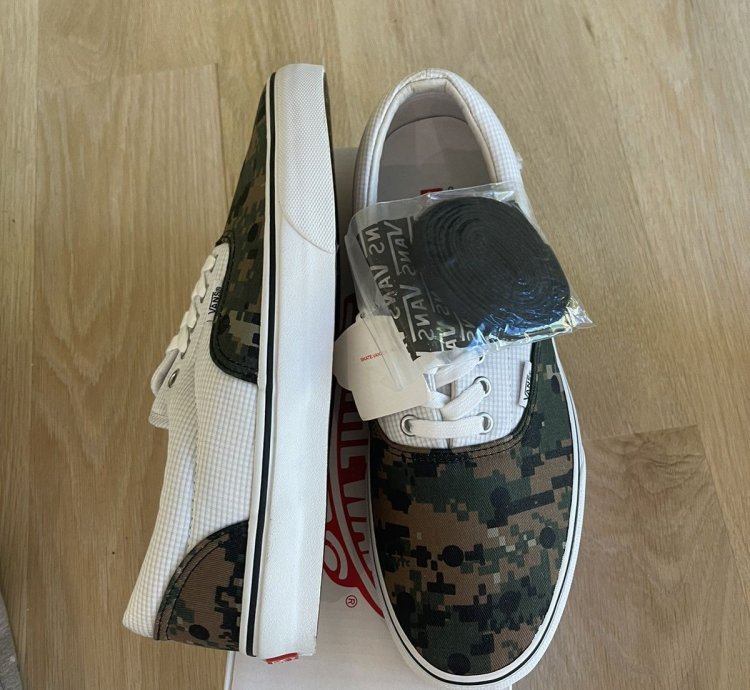 Supreme Comme Des Garcons Digi Camo Vans