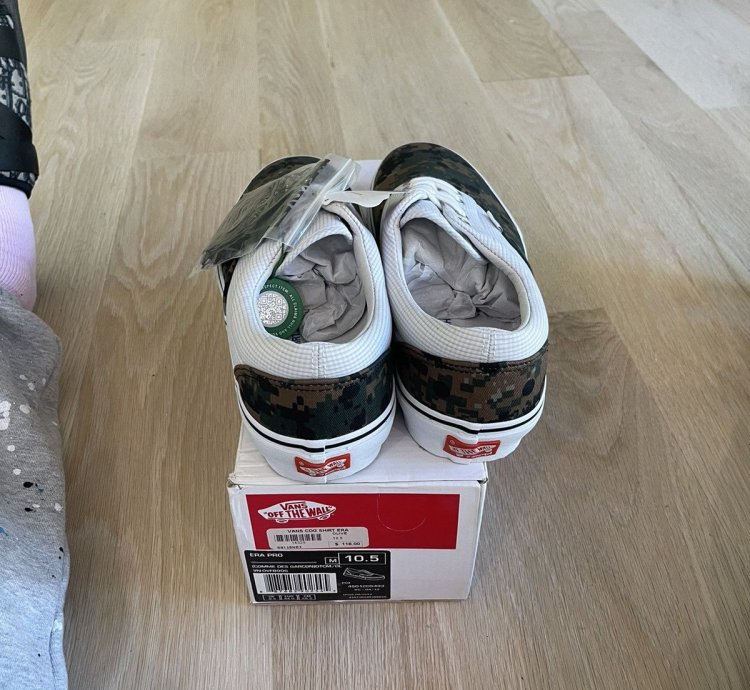 Supreme Comme Des Garcons Digi Camo Vans