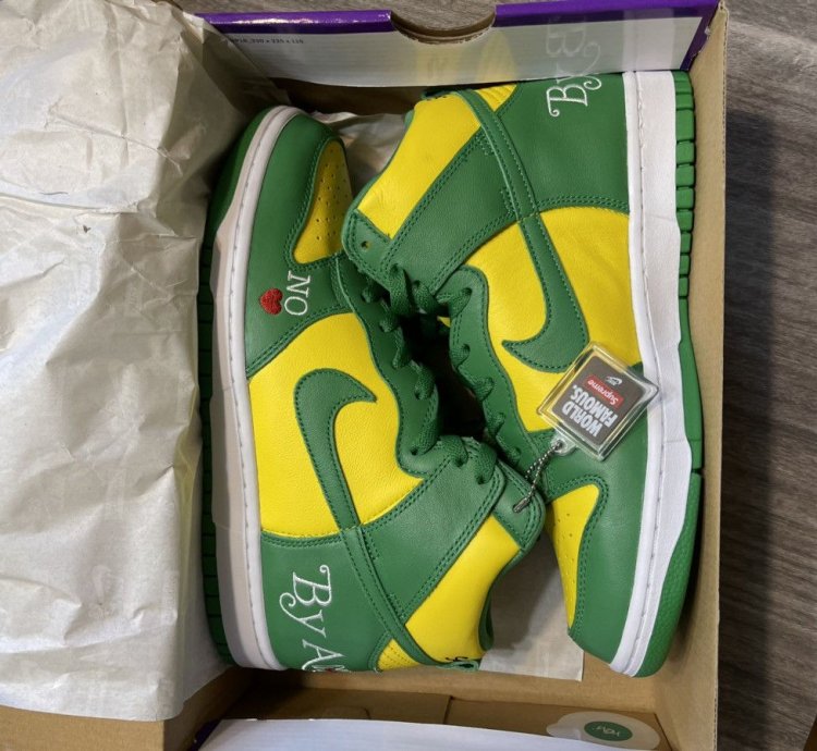 Supreme Dunk High By Any Means Necessary
