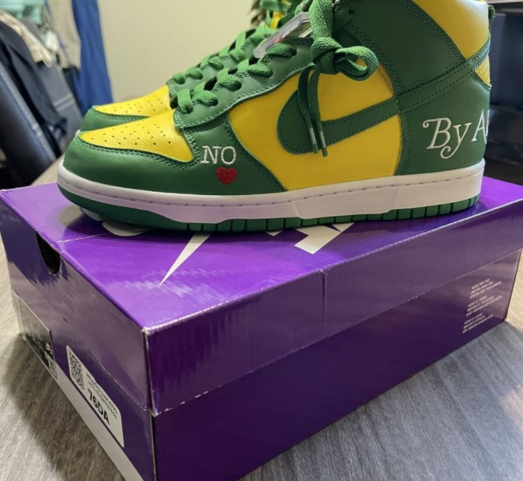 Supreme Dunk High By Any Means Necessary