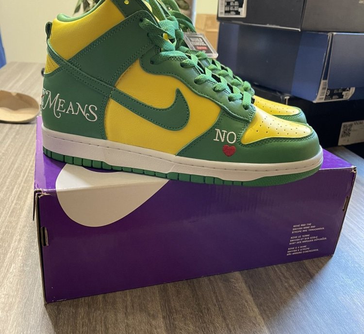 Supreme Dunk High By Any Means Necessary