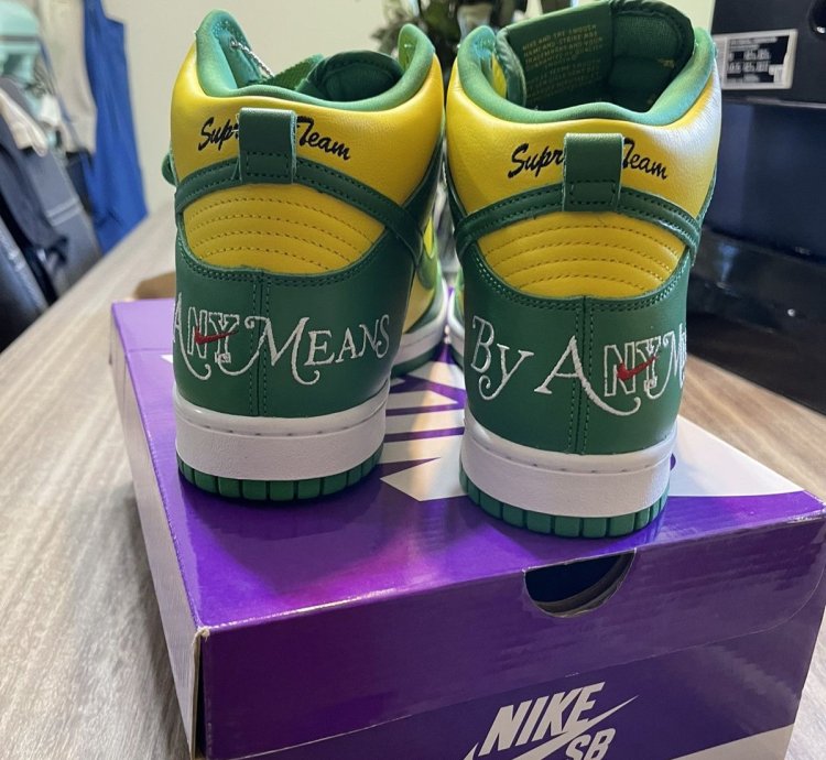 Supreme Dunk High By Any Means Necessary