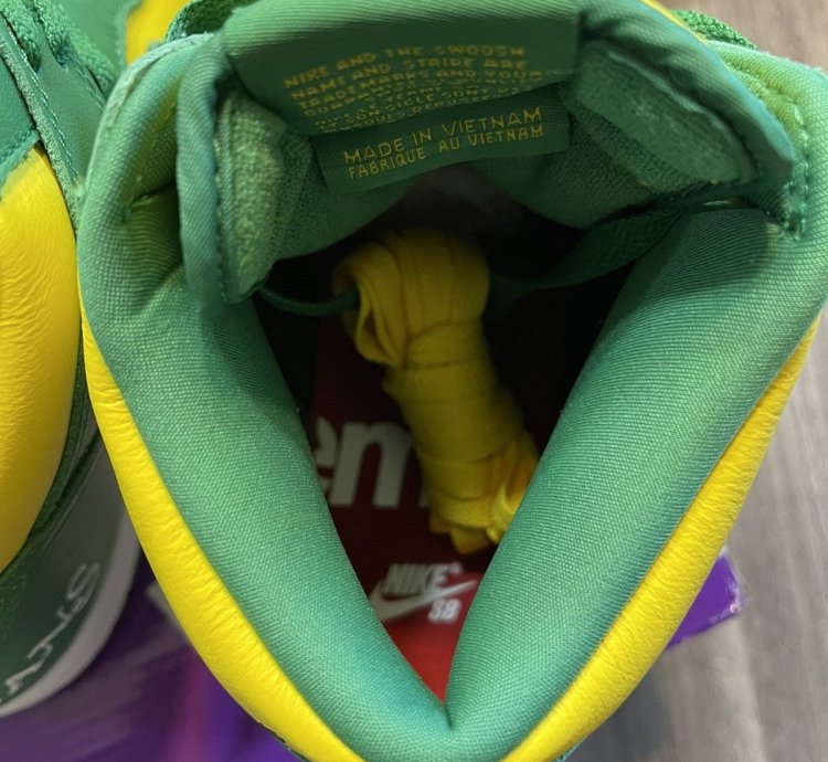 Supreme Dunk High By Any Means Necessary