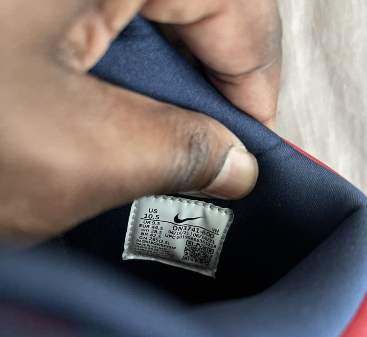 Supreme Dunk High Sb By Any Means - Red Navy