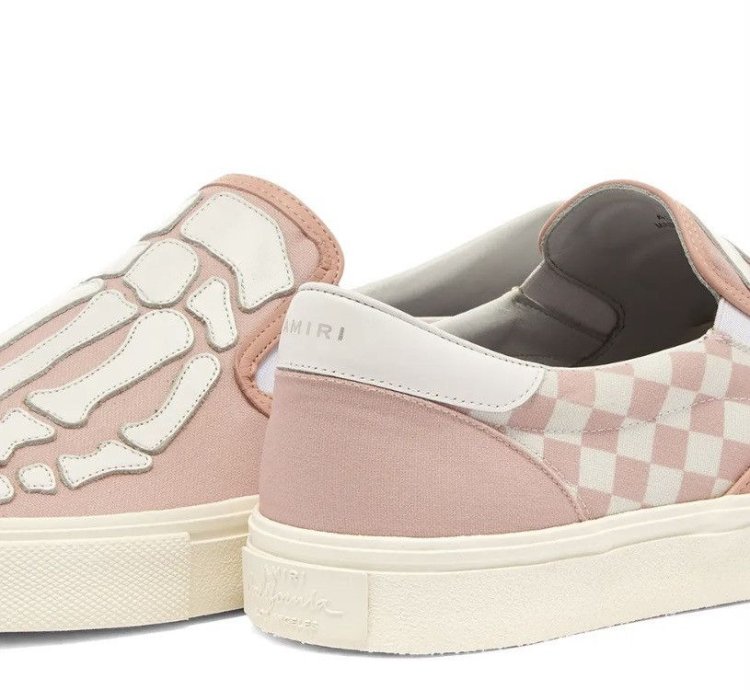 Amir Skeleton Slip On Sneakers