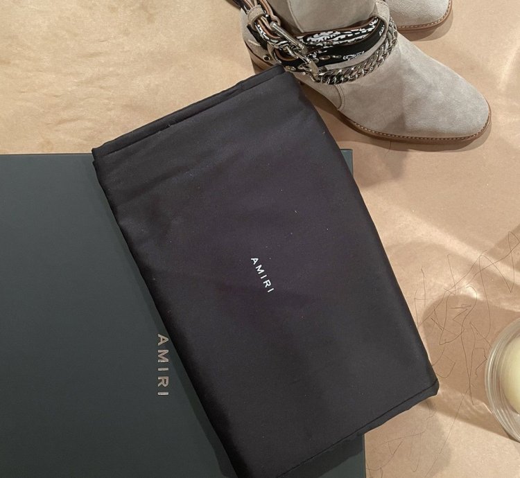 Amiri Bandana Buckle Boot Tan