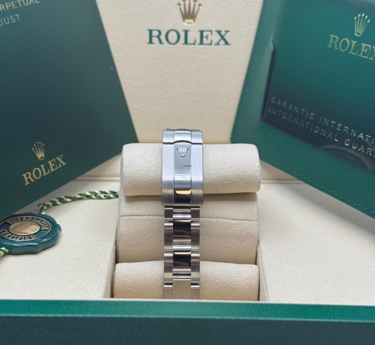 Rolex Lady-datejust New 2025 Rhodium Diamond Dial Stainless Steel Diamond Bezel Oyster Bracelet