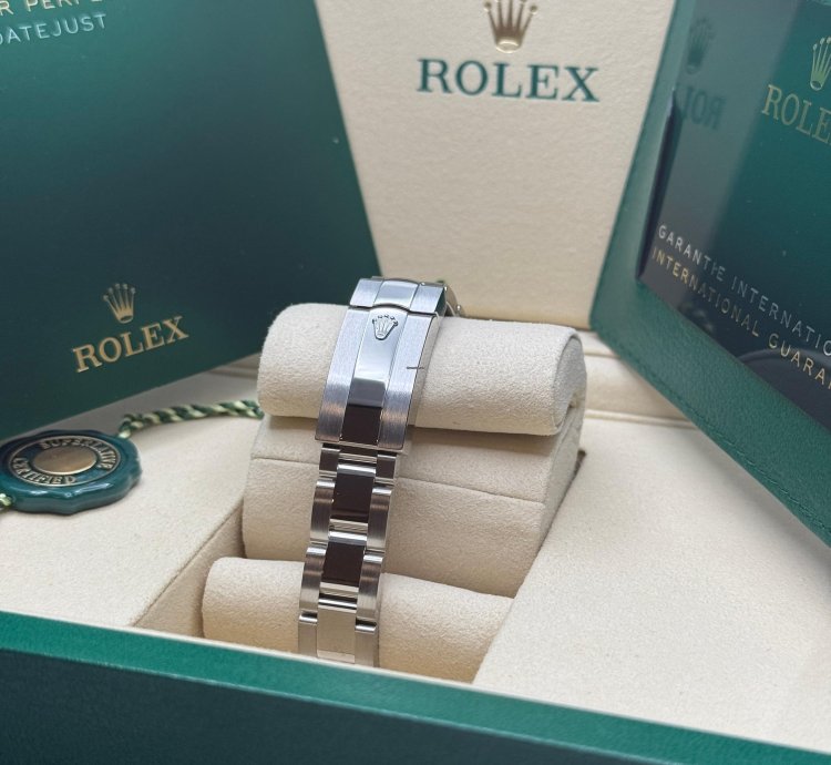 Rolex Lady-datejust New 2025 Rhodium Diamond Dial Stainless Steel Diamond Bezel Oyster Bracelet