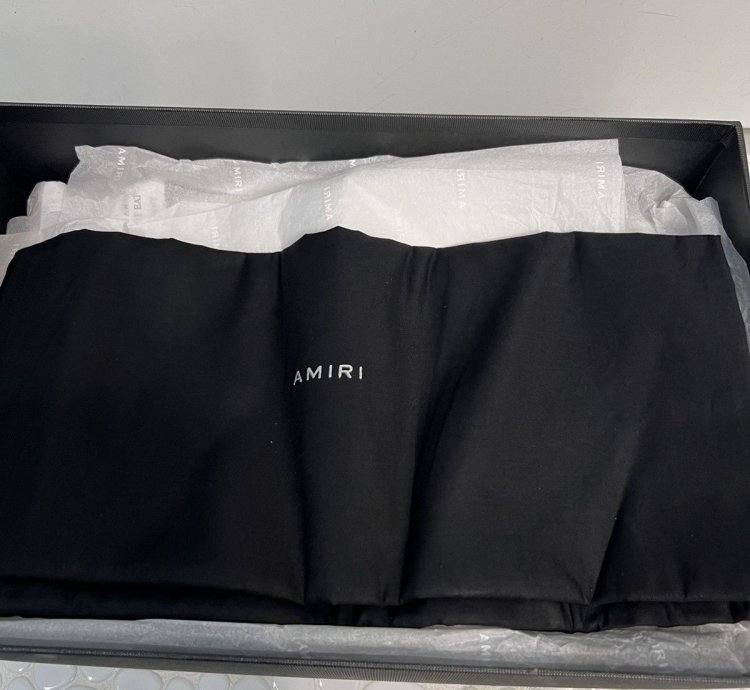 Amiri Bandana Chain Slip On Sneaker Size 11