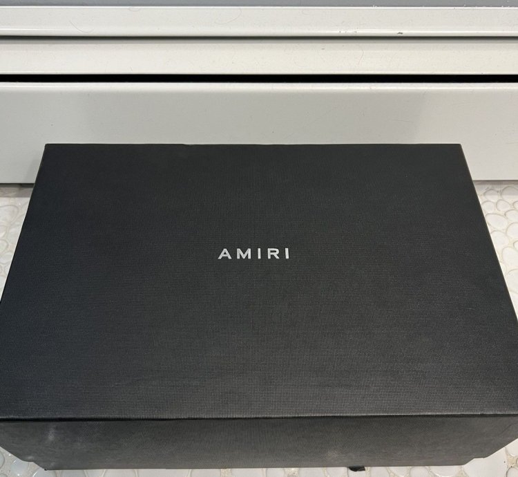Amiri Bandana Chain Slip On Sneaker Size 11