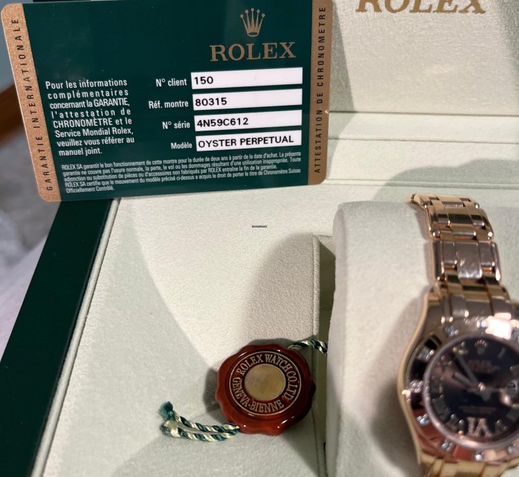 Rolex Lady-datejust Pearlmaster 80315