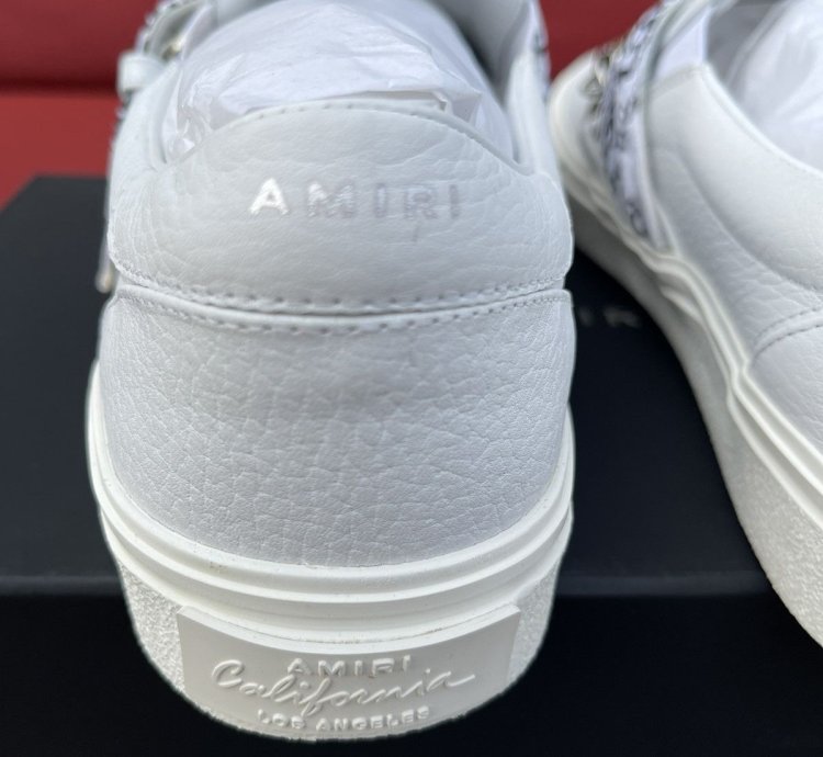 Amiri Bandana Chain Slip-on Sneakers