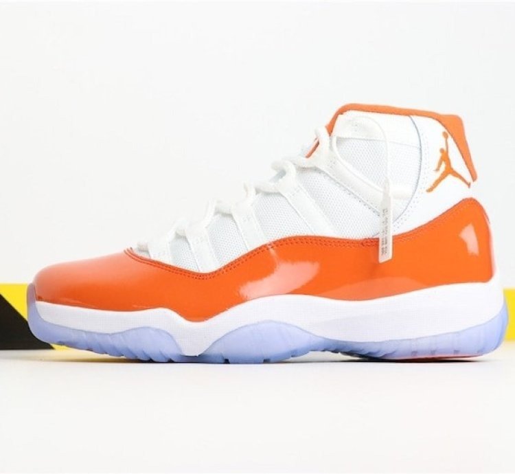 Air Jordan 11 Florida Gators White Orange
