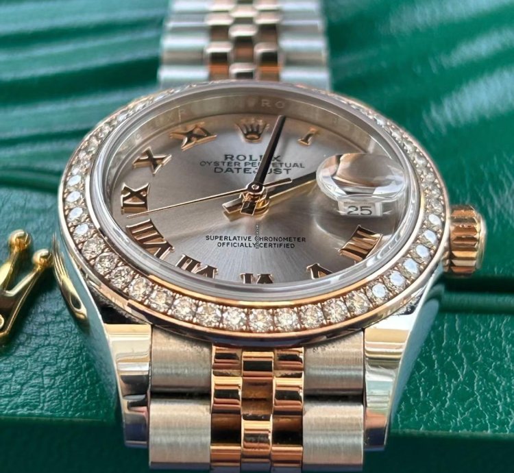 Rolex Lady-datejust Pink Roman Jub