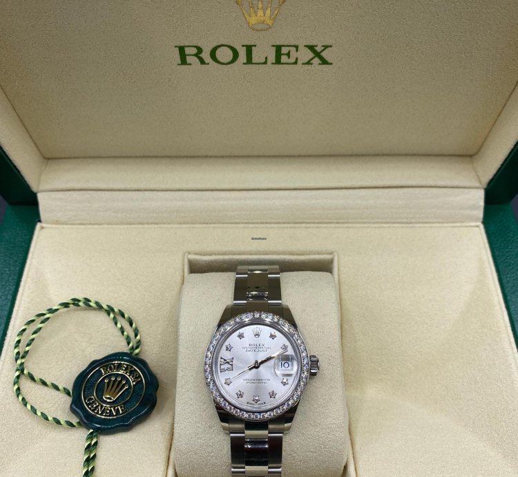 Rolex Lady-datejust Silver Star Diamonds Oys