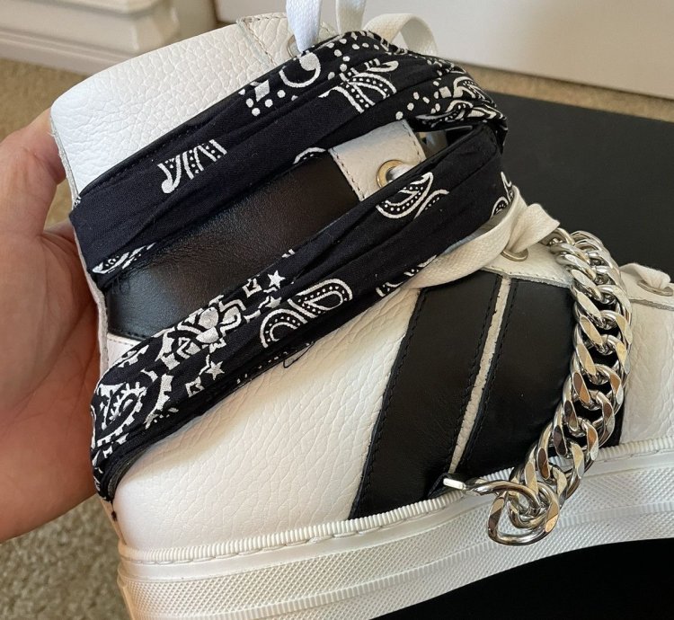 Amiri Bandana Chain Sneaker