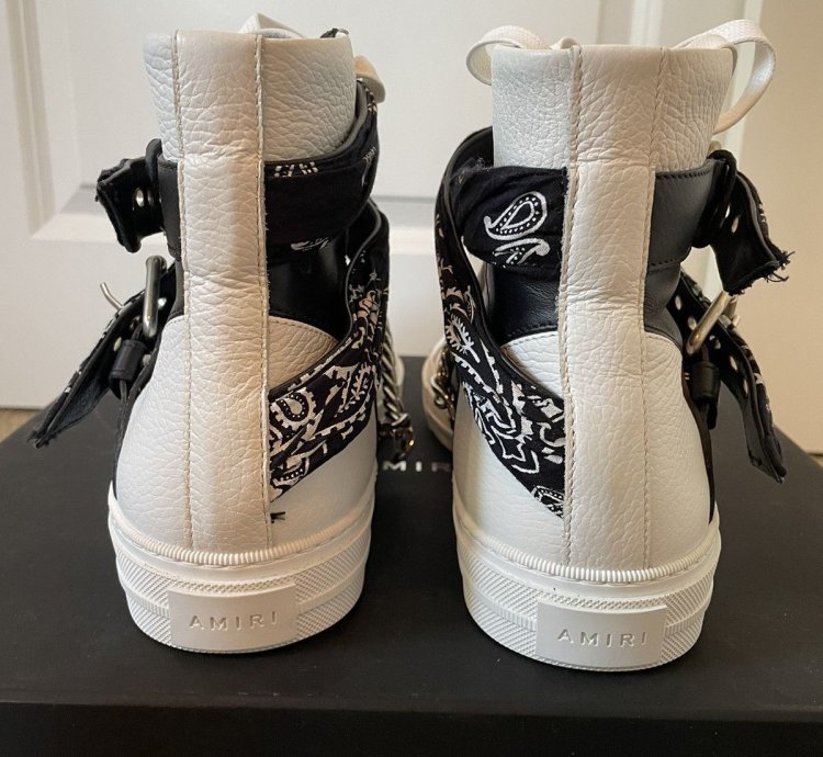 Amiri Bandana Chain Sneaker