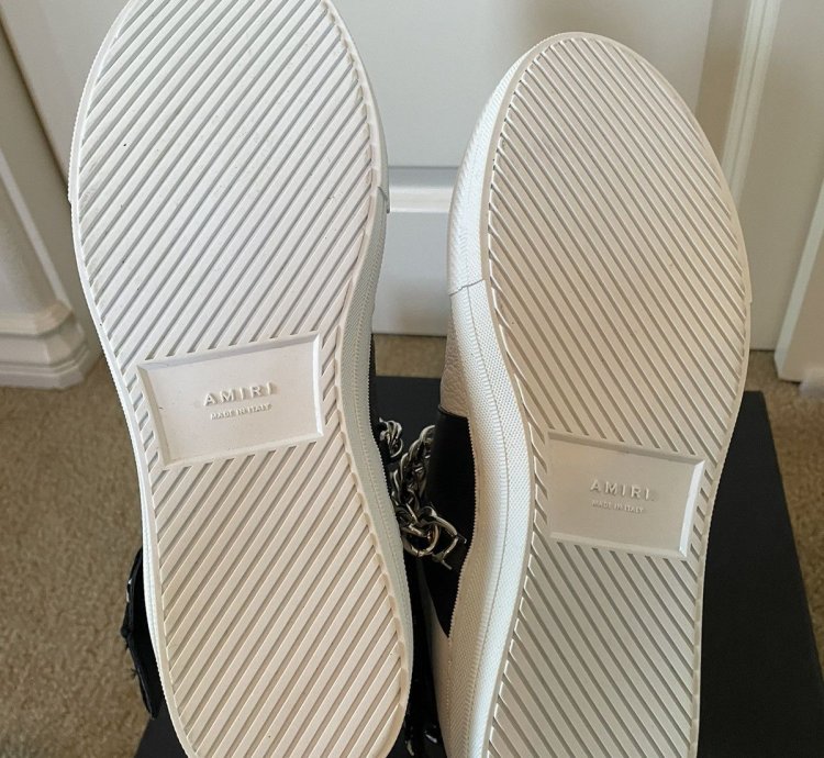 Amiri Bandana Chain Sneaker