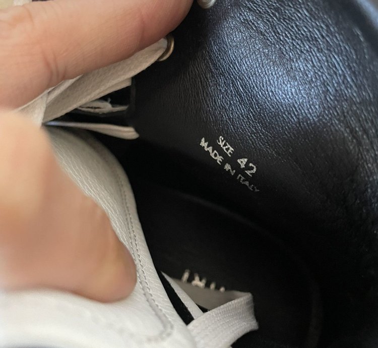 Amiri Bandana Chain Sneaker
