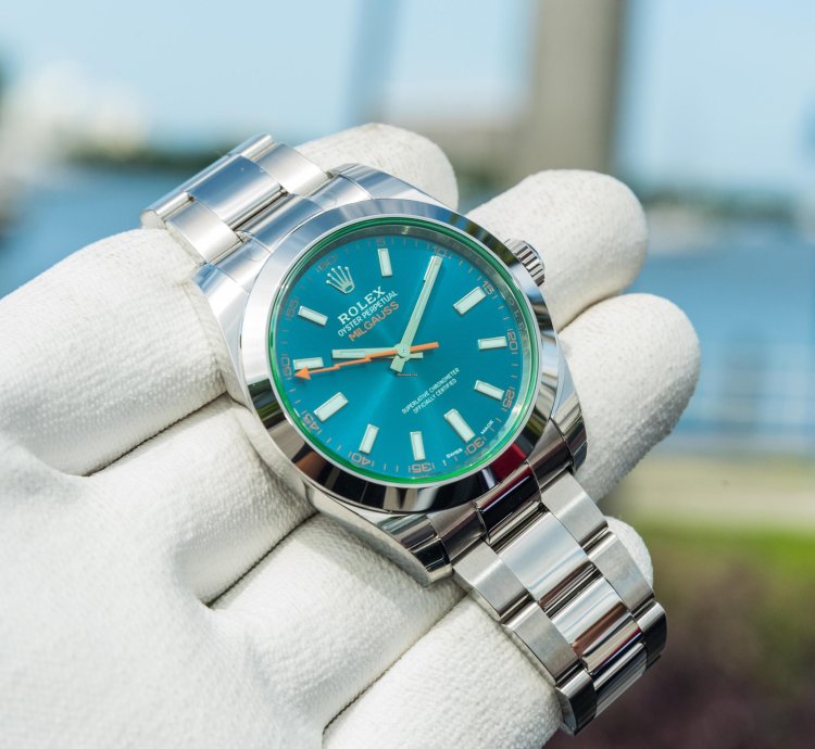Rolex Milgauss Blue Dial 2023 discontinued