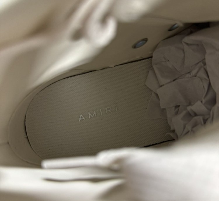 Amiri Bandana Court High Top Sneaker New 800