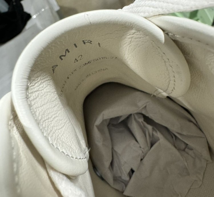 Amiri Bandana Court High Top Sneaker New 800