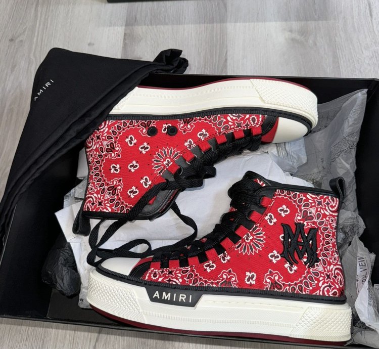 Amiri Bandana Ma High Court Sneaker