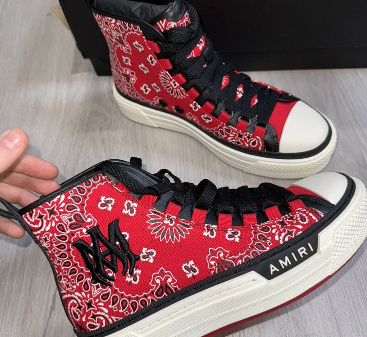 Amiri Bandana Ma High Court Sneaker