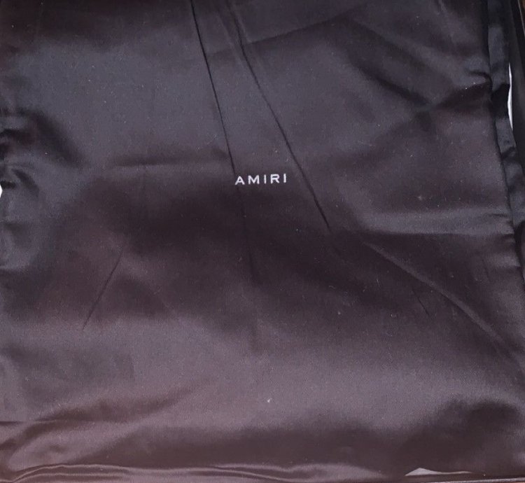 Amiri Bandana Reconstructed Sunset Hightop