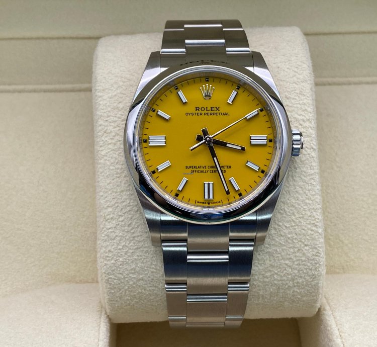 Rolex Oyster Perpetual 36 126000 Yellow Dial