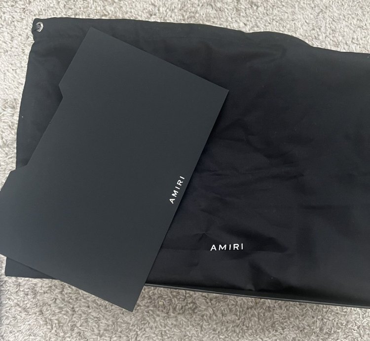 Amiri Bandana Skel Top Low