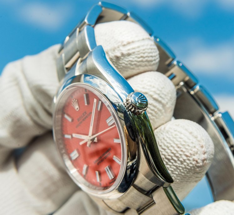 Rolex Oyster Perpetual 36 Bright Red Dial
