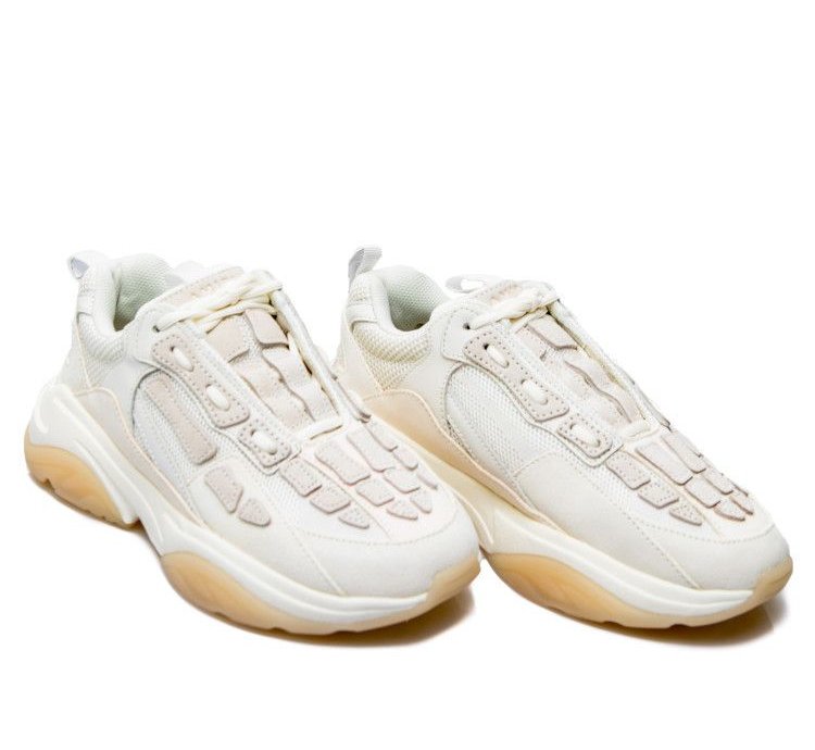 Amiri Beige White Bone Runners