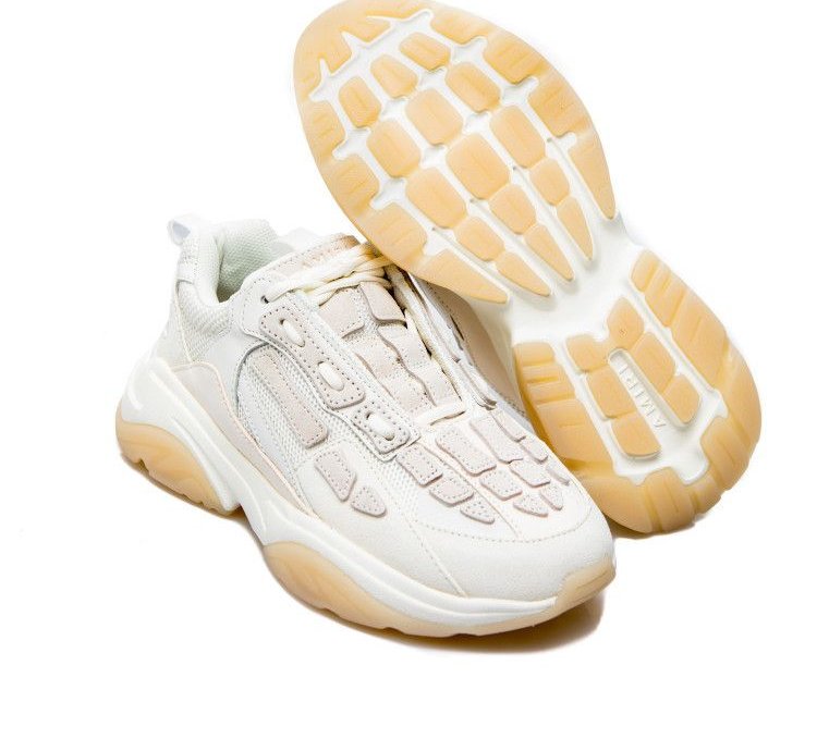 Amiri Beige White Bone Runners