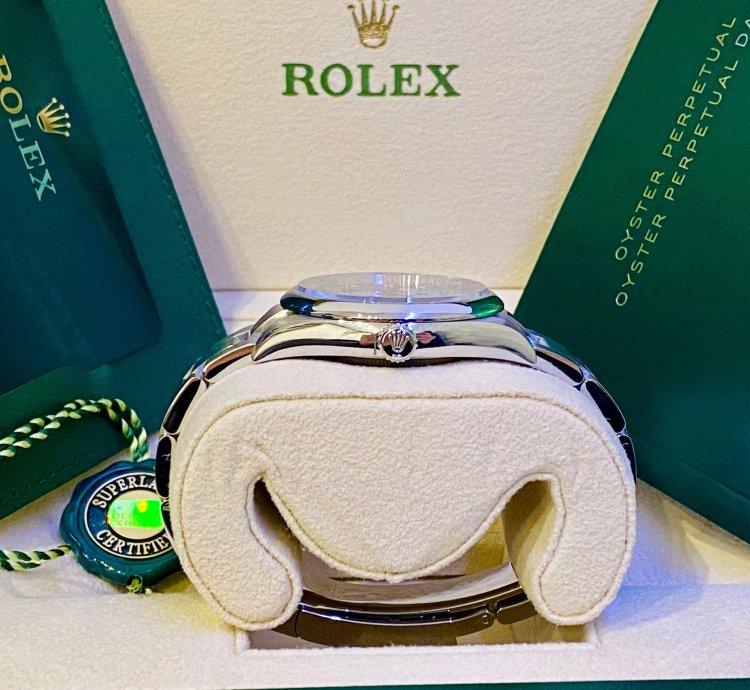 Rolex Oyster Perpetual 36 New 2023 Very Rare Tag Seriale Celebration Dial
