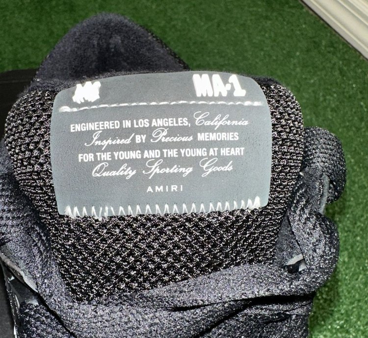 Amiri Black Sneakers