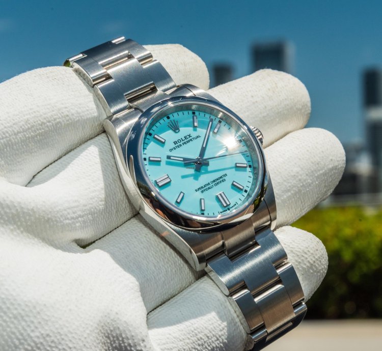 Rolex Oyster Perpetual 36 Tiffany Dial