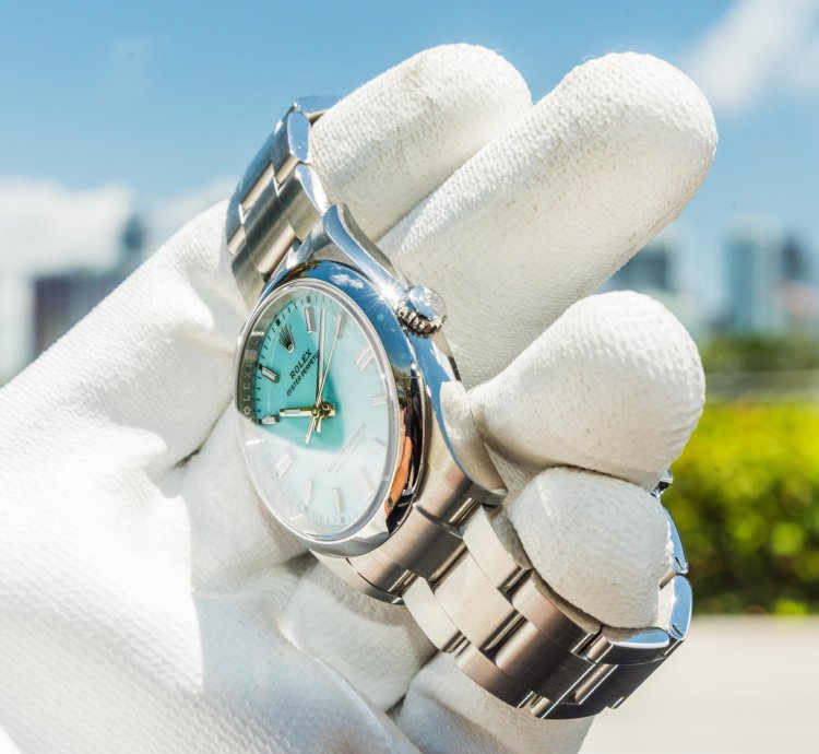 Rolex Oyster Perpetual 36 Tiffany Dial
