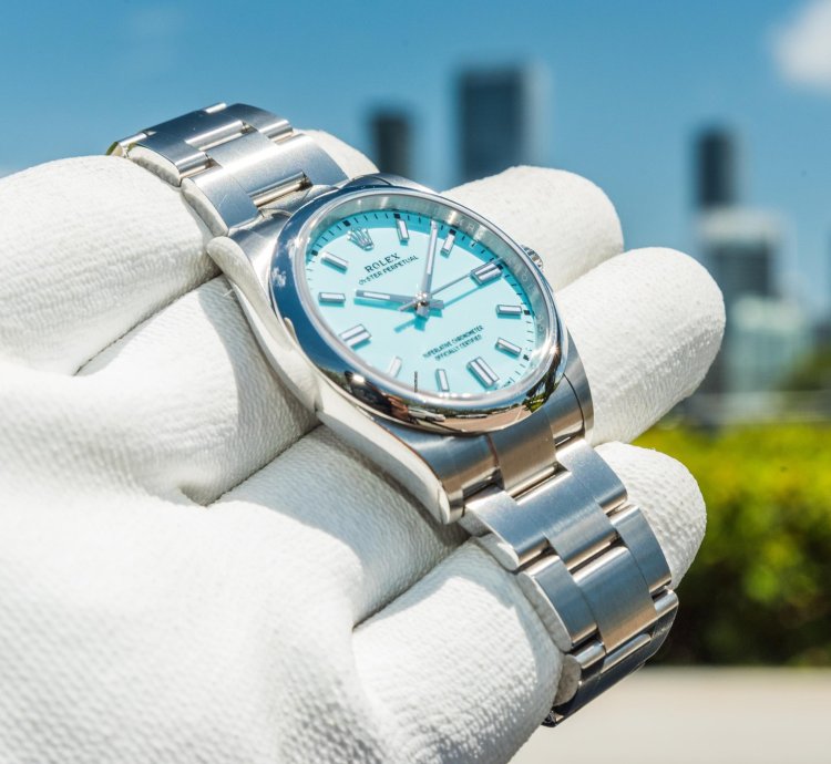 Rolex Oyster Perpetual 36 Tiffany Dial