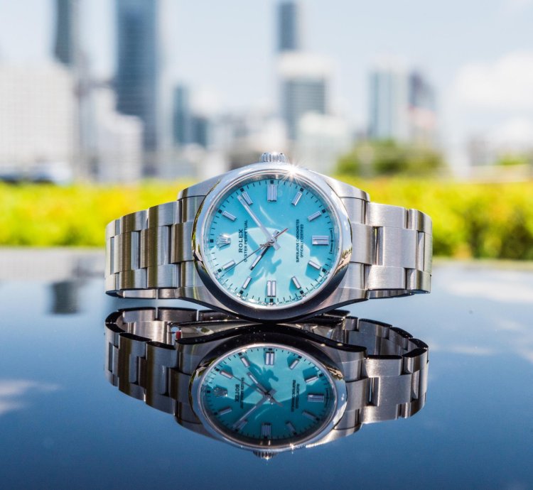 Rolex Oyster Perpetual 36 Tiffany Dial