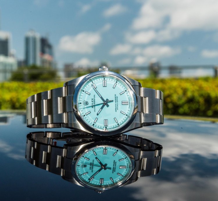 Rolex Oyster Perpetual 36 Tiffany Dial