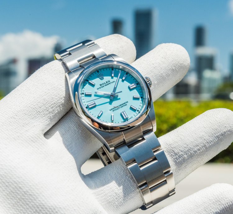 Rolex Oyster Perpetual 36 Tiffany Dial