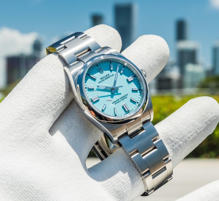 Rolex Oyster Perpetual 36 Tiffany Dial