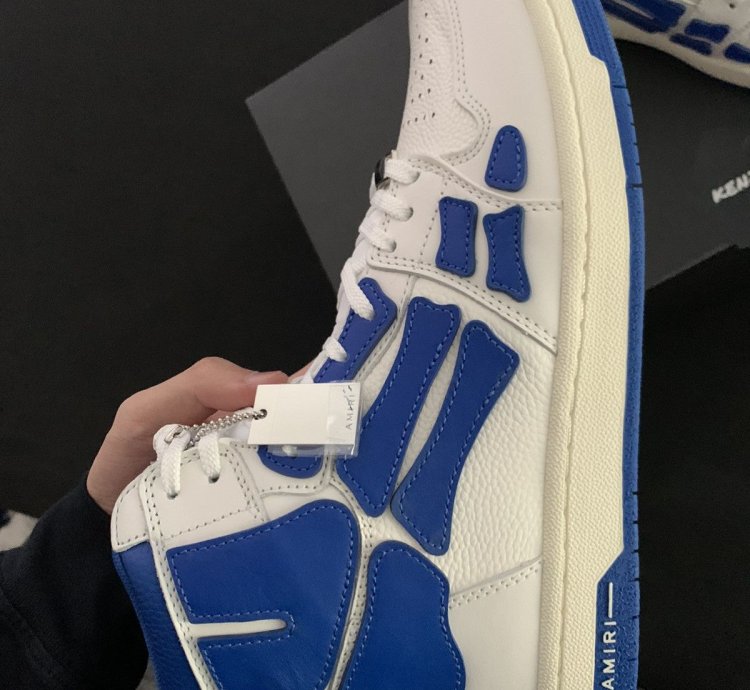 Amiri Blue Skel Top Sneakers