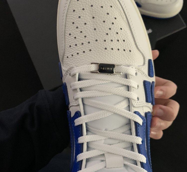 Amiri Blue Skel Top Sneakers