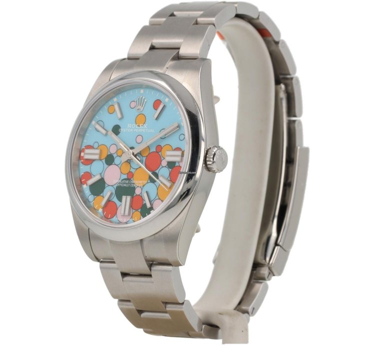 Rolex Oyster Perpetual 41 124300 Celebration Dial New 2023 Stickers White Tag